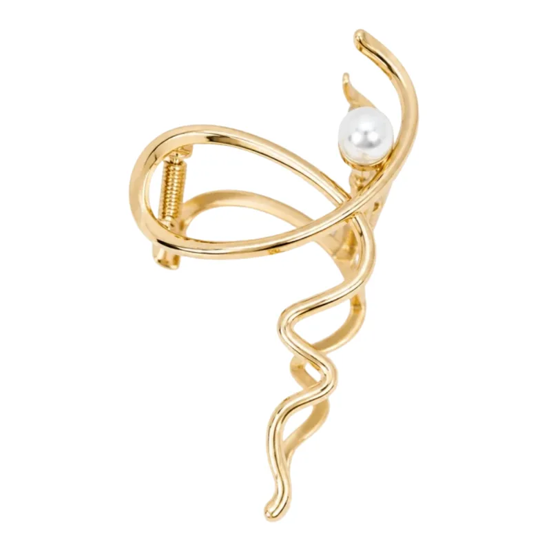 eCarla шпилька для волосся «Золотий змій» Hair Golden Serpent Clip SP462