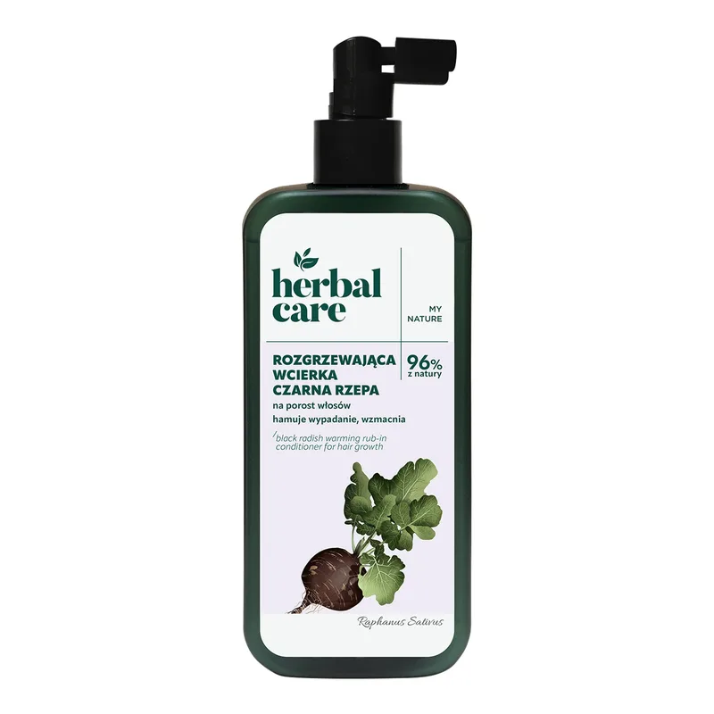 Farmona Herbal Care зігріваючий засіб для втирання для стимуляції росту волосся чорна ріпа 200 мл