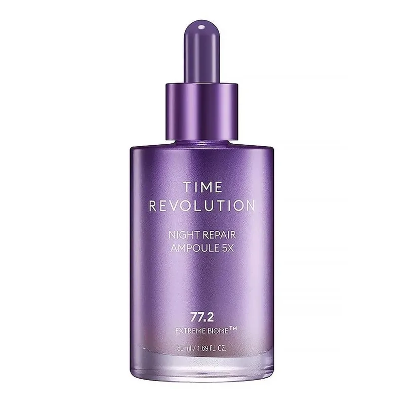 Missha Time Revolution Night Repair Ampoule 5x підтягуюча сироватка з ферментованим лізатом біфідобактерій, 50 мл