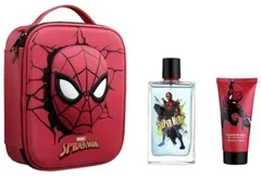 Дитячий набір Cartoon Spiderman Туалетна вода 100 мл + Спрей для тіла 60 мл + кейс (8411114081489)