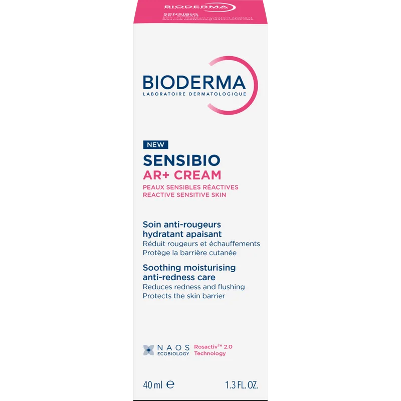 Крем для обличчя Bioderma зволожуючий та заспокійливий Sensibio AR 40 мл