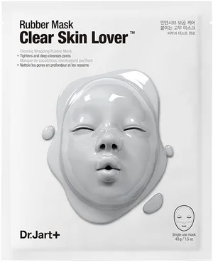 Очищуююча резинова маска для проблемної шкіри Dr. Jart+ Dermask Rubber Mask Clear Skin Lover