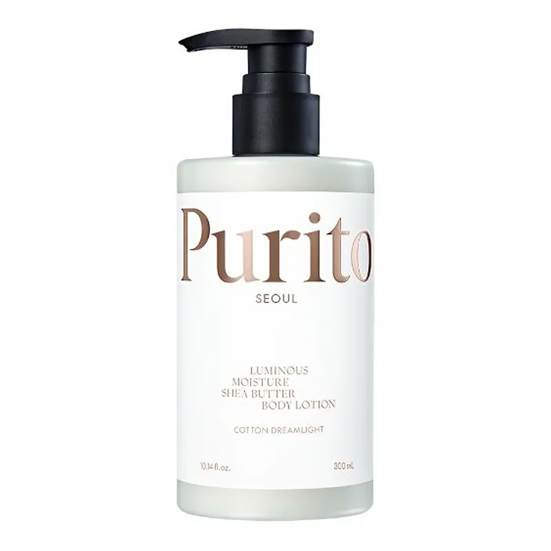Purito Luminous Moisture Shea Butter Body Lotion зволожуючий лосьйон для тіла Cotton Dreamlight, 300 мл