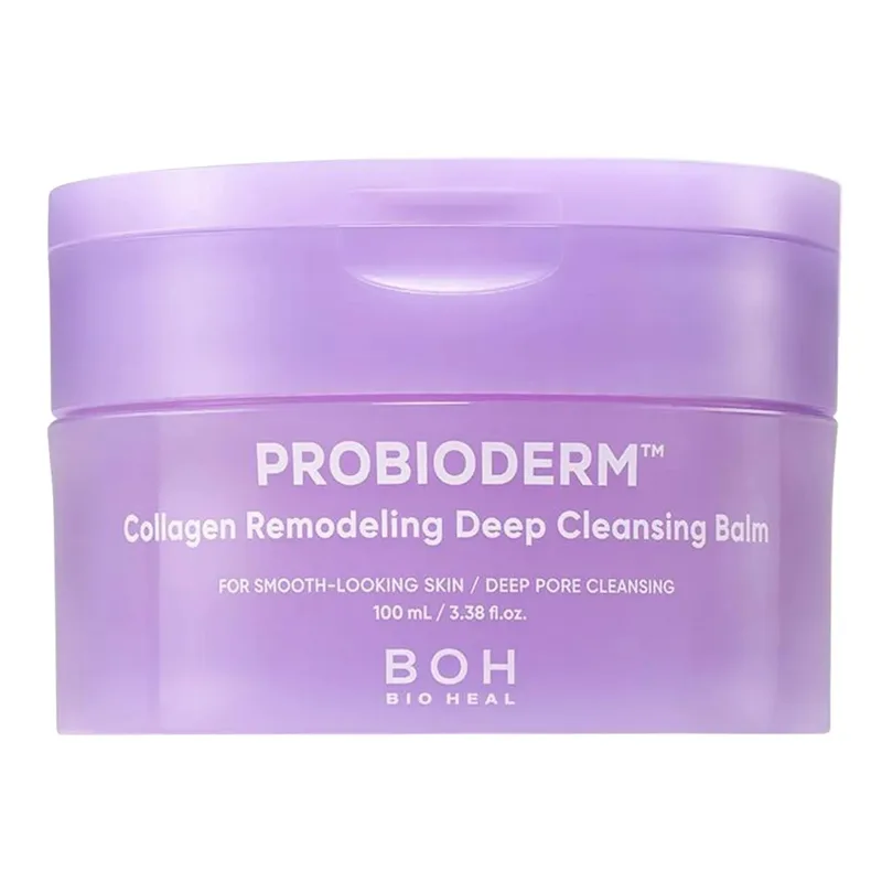 Bioheal Boh Probioderm Collagen Remodeling Deep Cleansing Balm бальзам для глибокого очищення та зняття макіяжу з колагеном 100 мл