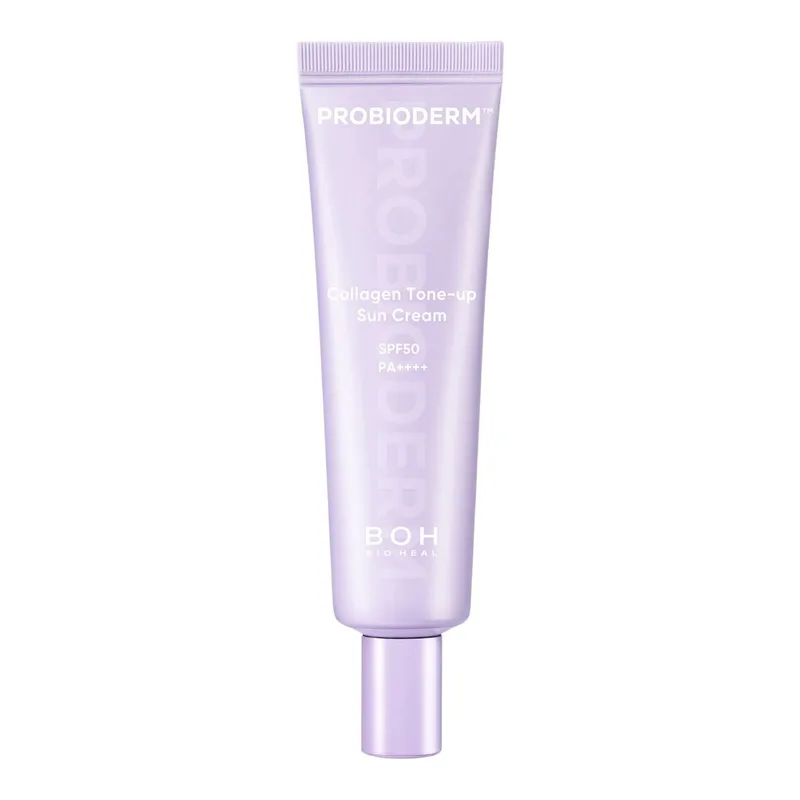 Bioheal Boh Probioderm Collagen Tone-up Sun Cream тонуючий крем із сонцезахисним фільтром SPF50+ PA++++ 50 мл
