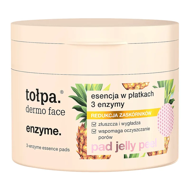 Tołpa Dermo Face Enzyme — есенція у вигляді пластівців із 3 ферментами, 50 штук