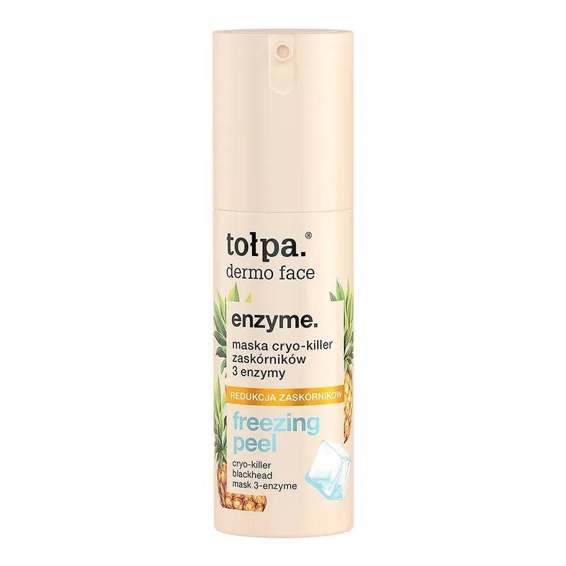 Tołpa Dermo Face Enzyme — крио-маска для видалення комедонів з 3 ферментами, 50 мл