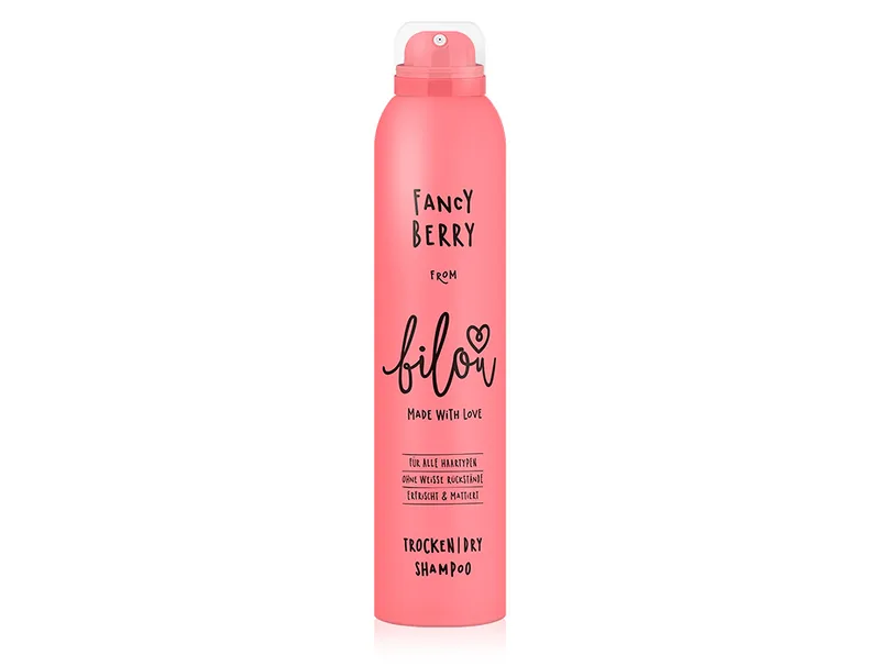 Сухий шампунь для волосся «Полуниця з кокосовими вершками» Bilou Fancy Berry Dry Shampoo, 200мл
