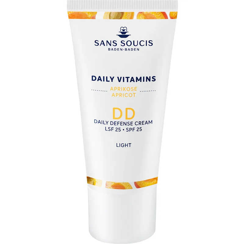 Крем Sans Soucis (Сан Сусі) Daily Vitamins DD захисний світлий SPF25 Абрикос 30 мл