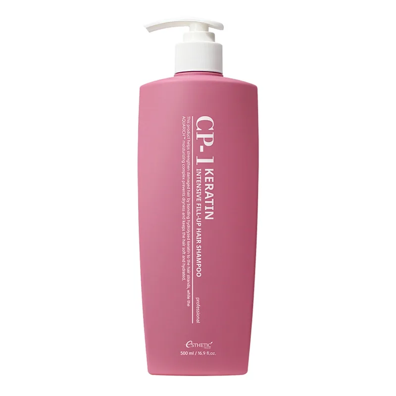 CP-1 Esthetic House Keratin Intensive Fill-Up Hair Shampoo інтенсивно відновлюючий шампунь для волосся з кератином