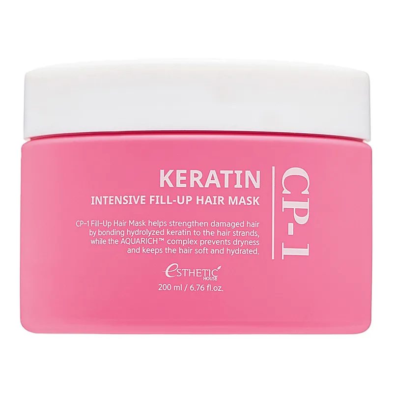 CP-1 Esthetic House Keratin Intensive Fill-Up Hair Mask інтенсивно відновлююча маска для сухого та ламкого волосся з кератином 200 мл