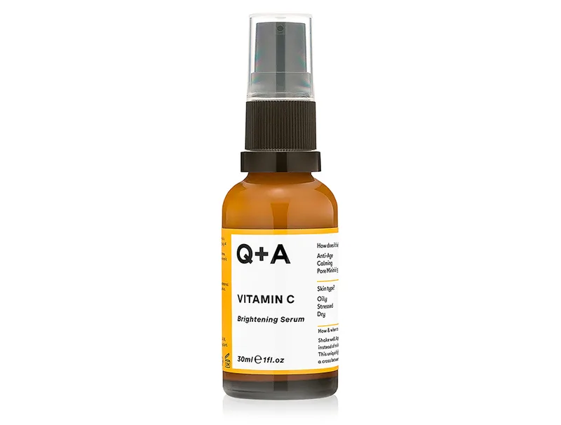 Q+A Vitamin C Brightening Serum - Освітлююча сироватка для обличчя з вітаміном C