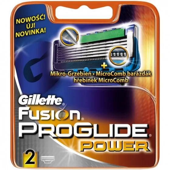 Gillette Fusion ProGlide Power - Змінні касети для гоління