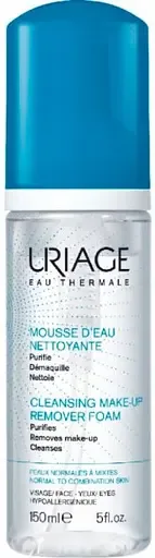 Очищуючий мус Uriage Cleansing Make-Up Remover Foam, для зняття макіяжу, 150 мл