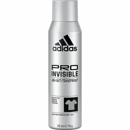 Дезодорант-антиперспірант спрей Аdidas Pro invisible, 150 мл