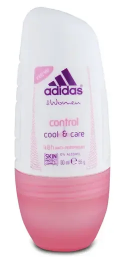 Дезодорант-антиперспірант кульковий Аdidas Cool&Care Control, 50 мл