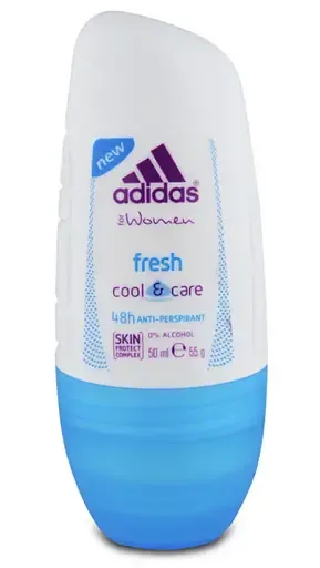 Дезодорант-антиперспірант кульковий Аdidas Cool&Care Fresh, 50 мл