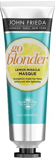 Освітлююча маска John Frieda Go Blonder Lemon, 100 мл