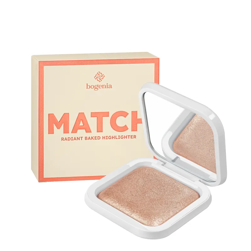 Хайлайтер запечений Match Radiant Baked Highlighter (BG671), 002 Світло-бежевий Bogenia (327107356)