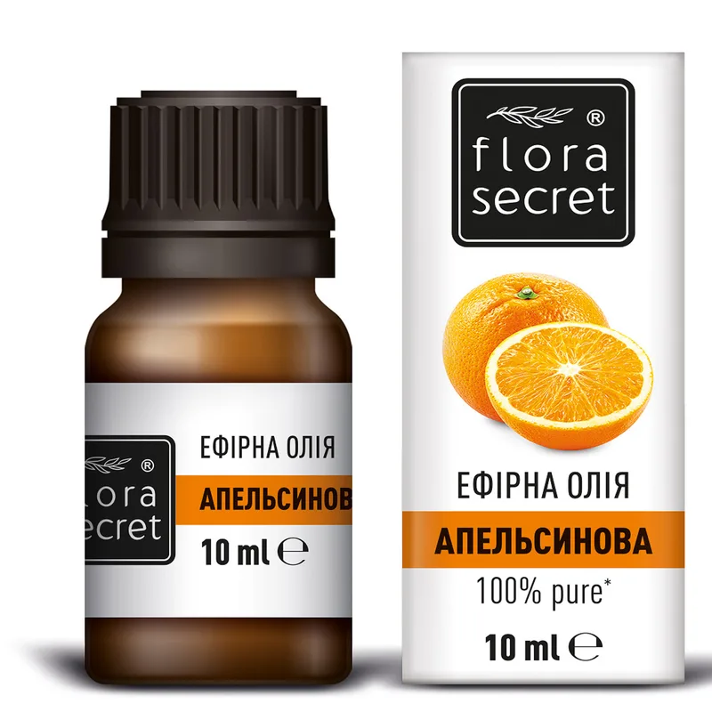 Олія FLORA SECRET (Флора Сікрет) Апельсинова ефірна