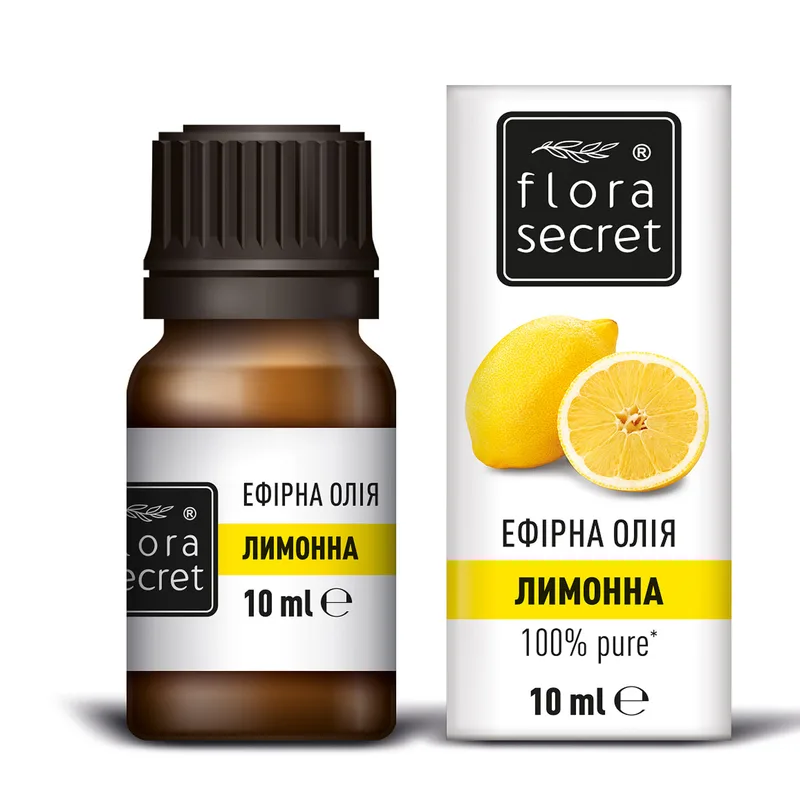 Олія FLORA SECRET (Флора Сікрет) Лимонна ефірна