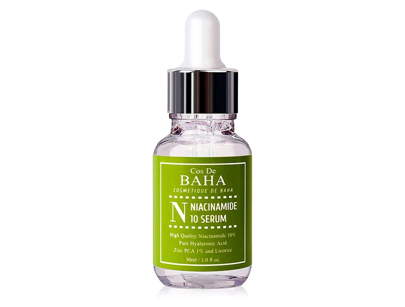 Протизапальна сироватка для жирної шкіри обличчя Cos De BAHA N Niacinamide 10 Serum, 30мл