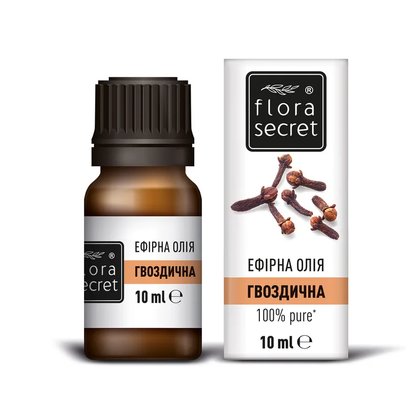 Олія FLORA SECRET (Флора Сікрет) Гвоздична ефірна 10 мл