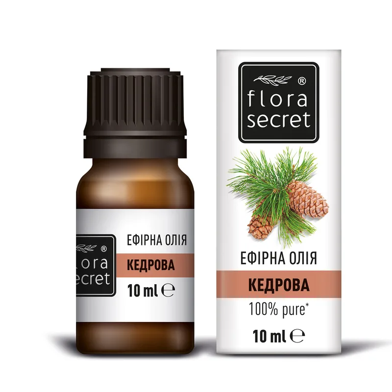 Олія FLORA SECRET (Флора Сікрет) Кедрова ефірна 10 мл