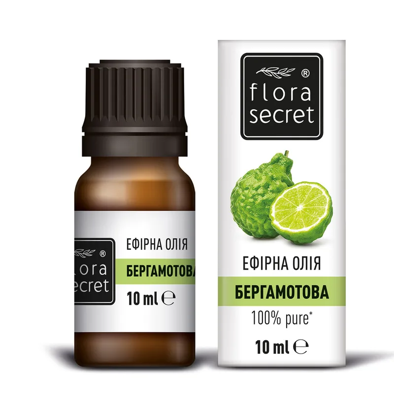 Олія FLORA SECRET (Флора Сікрет) Бергамотова ефірна 10 мл