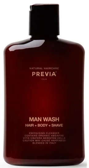 Previa MAN Wash Hair Body Shave - Ванна для