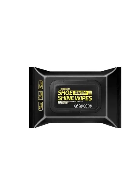 Універсальні серветки для взуття Shoe Shine Wipes 80шт No Brand (354226338)