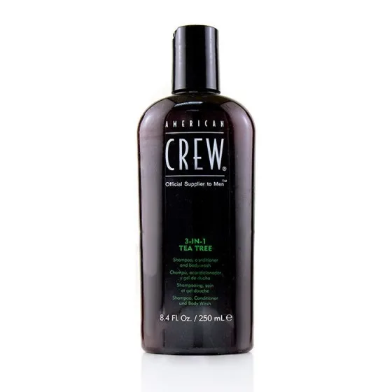 American Crew 3-in-1 Tea Tree - Засіб для волосся та тіла 3-в-1 "Чайне дерево"