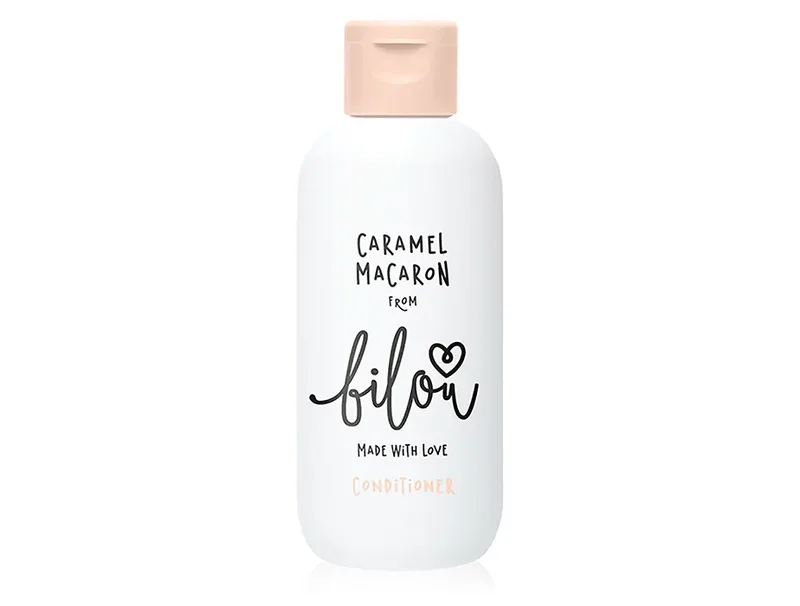 Міні-кондиціонер для волосся «Карамельний макарон» Bilou Caramel Macaron Conditioner, 100мл