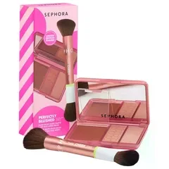 Набір палетки рум'ян та пензля для макіяжу Perfectly Blushed Sephora Collection