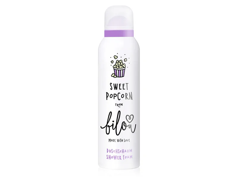 Пінка для душу «Солодкий поп-корн» Bilou Sweet Popcorn Shower Foam, 200мл