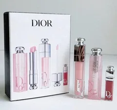Набір бальзамів для губ Dior Addict Natural Glow set бальзам Dior