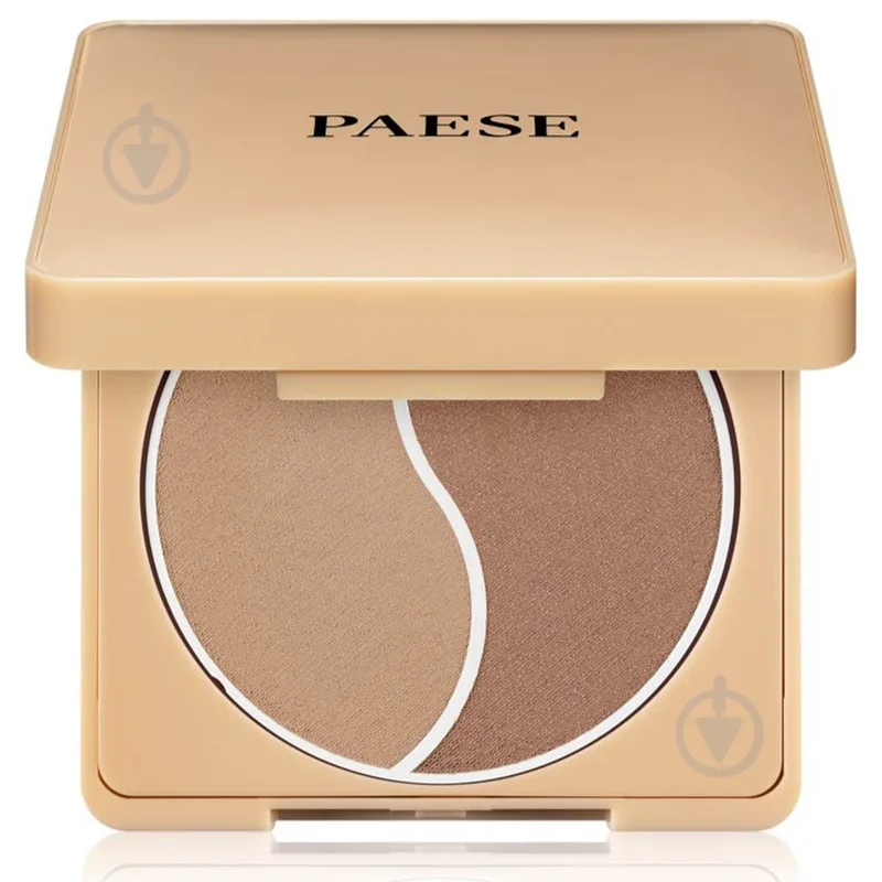 Бронзер PAESE 2в1 компактна Self Glow Bronzer Medium 6 г