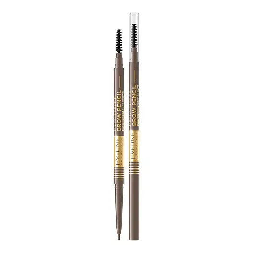 Олівець для брів Eveline Micro Precise водостійкий тон 02 Soft Brown 1 шт