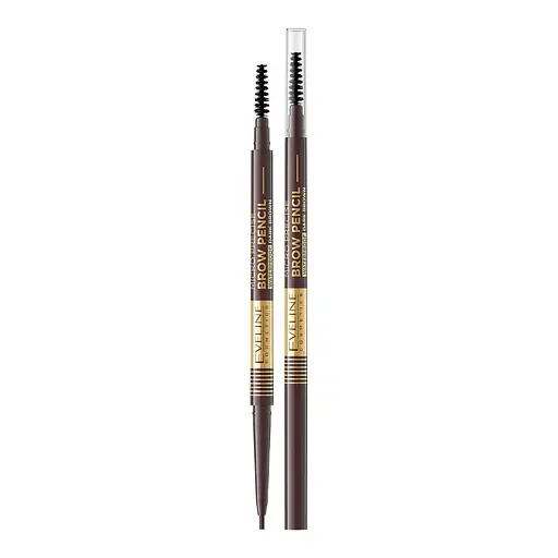 Олівець для брів Eveline Micro Precise водостійкий тон 03 Dark Brown 1 шт