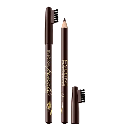 Контурний олівець для брів Eveline Eyebrow Pencil Medium Brown 1.2 г (LMKKBRWIMB)