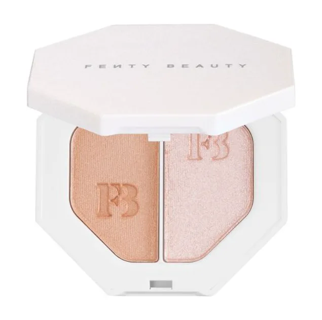 Хайлайтер для обличчя Fenty Beauty By Rihanna Killawatt Freestyle Highlighter Duo Lightning Dust/Fire Crystal 2х3,5 г (31289639)