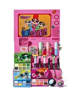 Колекційний набір для макіяжу The Powerpuff Girls X SHEGLAM Collection Set, Multicolor