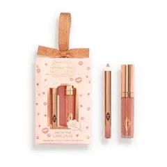 Набір для макіяжу губ Charlotte Tilbury Pillow Talk Mini Glossy Lips Duo (Pillow Talk)