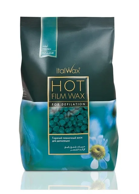 Віск гарячий в гранулах азулен 500 г ItalWax (378576877)