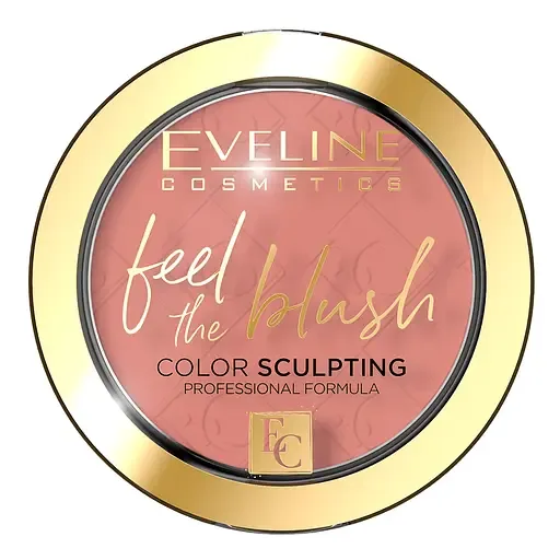 Рум'яна для обличчя Eveline Feel The Blush 04 Tea Rose 5 г (LMKROZFTB04)