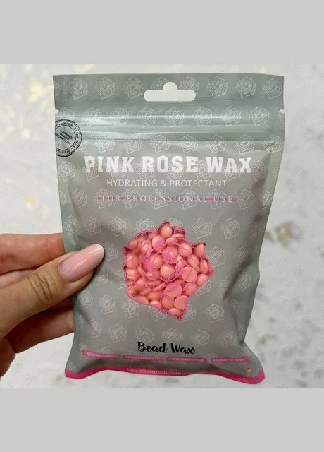 Віск для депіляції в гранулах Bead Wax 100 г (Троянда) YRE (377004621)