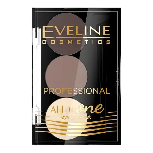 Професійний набір для стилізації та макіяжу брів Eveline All In One тон