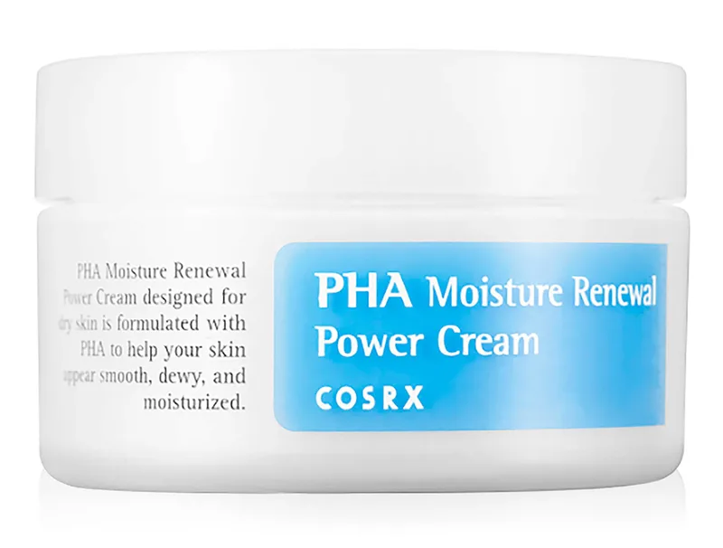 Відновлюючий крем для зволоження обличчя з PHA кислотами Cosrx PHA Moisture Renewal Power Cream, 50мл