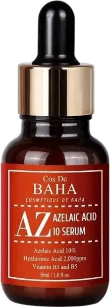 Сироватка проти акне та розацеа з азелаїновою кислотою 10% - Cos De Baha AZ Azelaic Acid 10 Serum, 30 мл