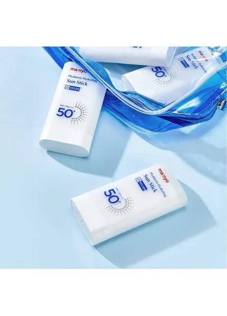 Manyo Factory Стік сонцезахисний для обличчя зволожуючий Manyo Hyaluron Hydrating Sun Stick SPF 50+ PA++++ 18 г — Крем, Південна Корея (393938359)